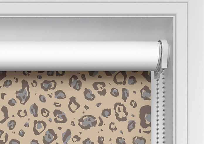 Leopard Luxe, Pale Yellow - Twist&Fit Roller Blind - Image 11